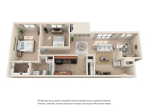 Floor plan The Violet