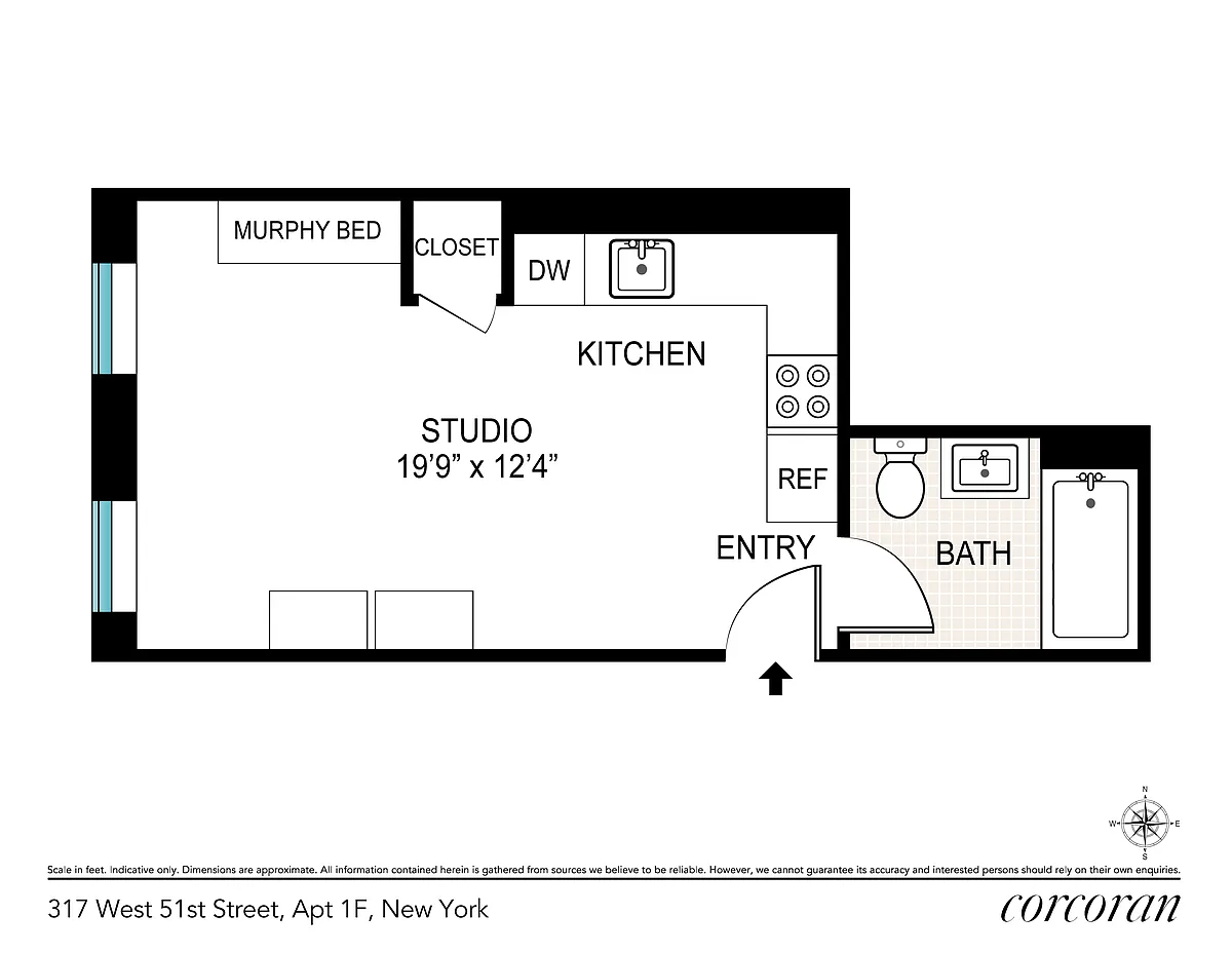 Building Photo - 317 W 51st St #1F
