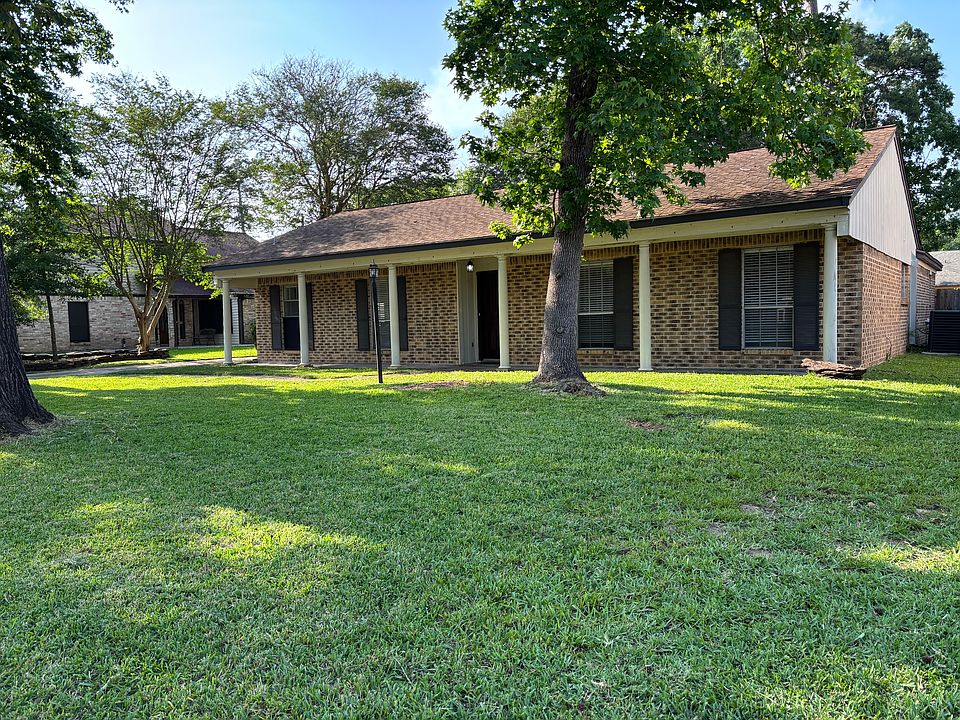 Front right side of house.