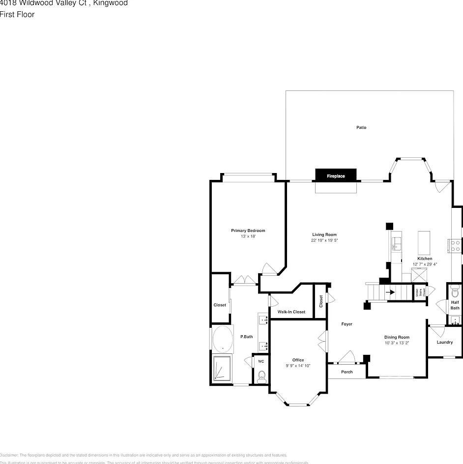 4018 Wildwood Valley Ct Kingwood, TX 77345 — Photo 3