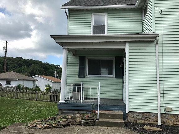 Rear porch.