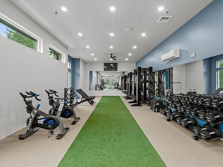 Indoor HIIT inspired fitness center