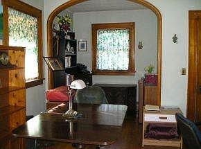 Dining room with alcove