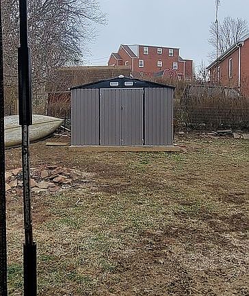 Fenced in yard 
