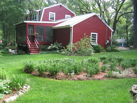 view from sideyard