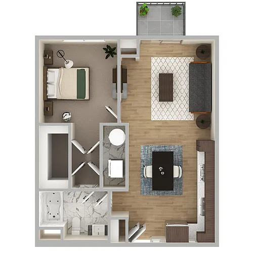 Floor plan The Countryside