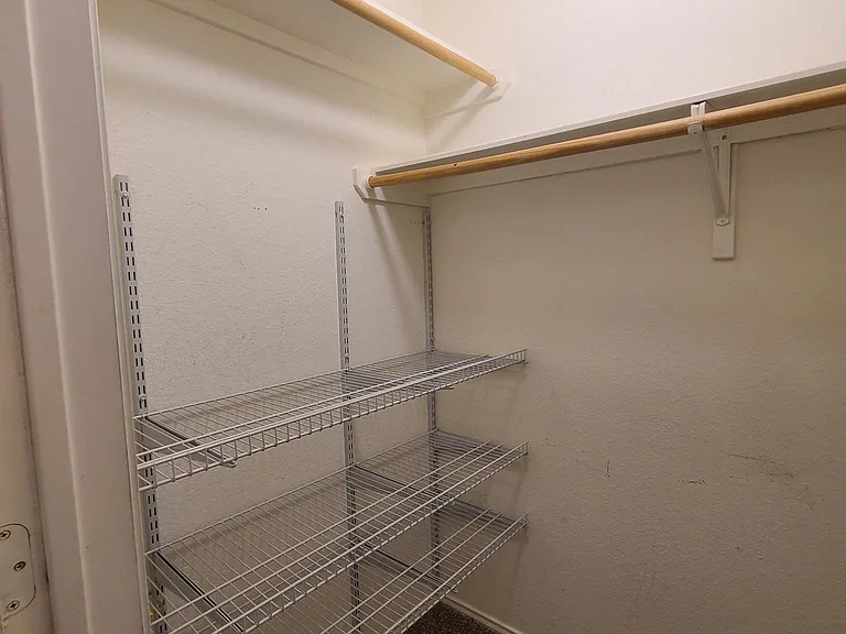 Primary bedroom closet #1