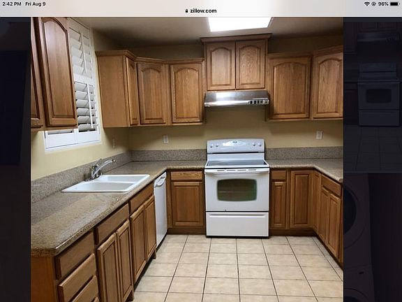 Large kitchen with plenty of storage