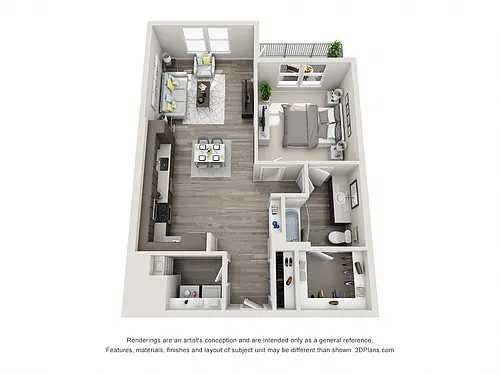 Floor plan Foxtrot