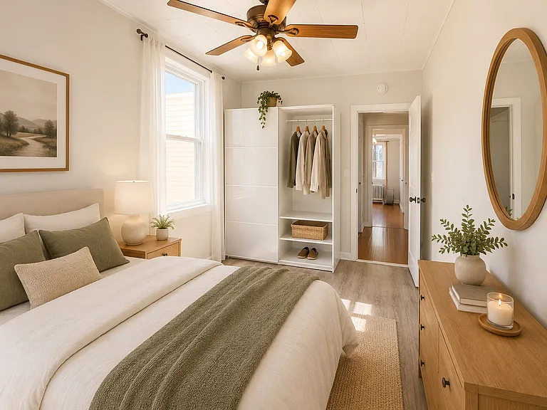 Staged Bedroom