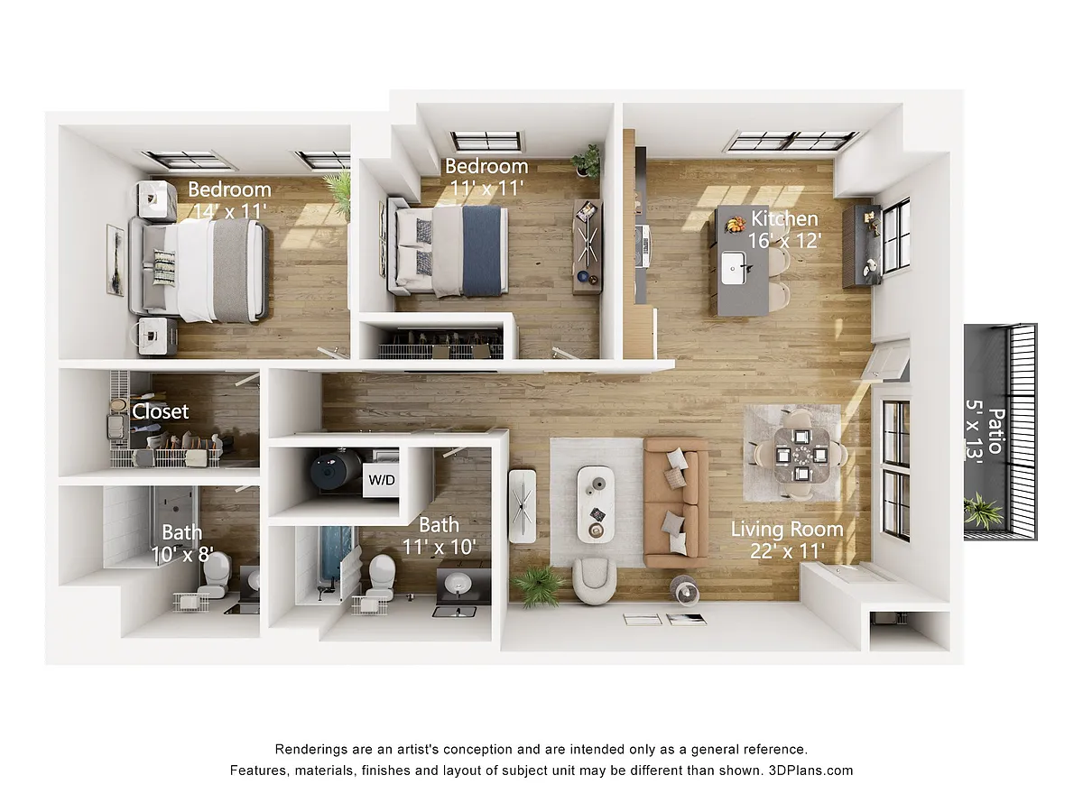 Floor plan Wright Townhome