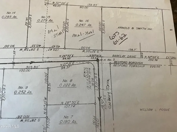 Section Off #7, Bedford, PA 15522