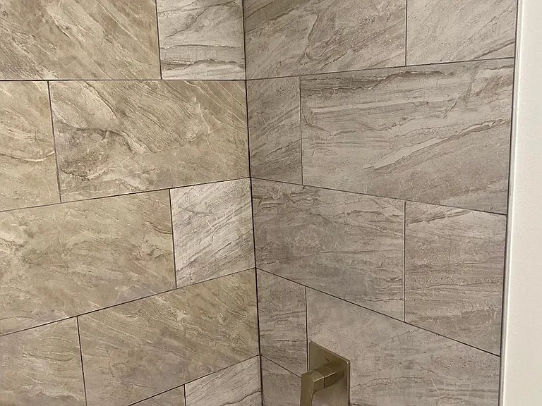 designer tile and fixtures