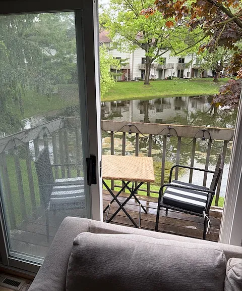 Deck on main level