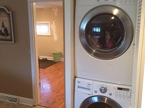 High Efficiency front load clothes washer and dryer