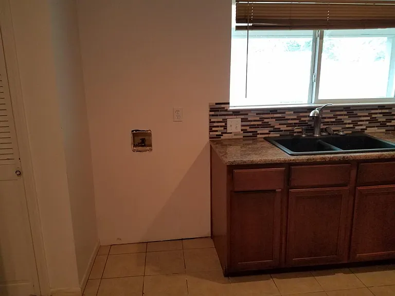 Open clean kitchen