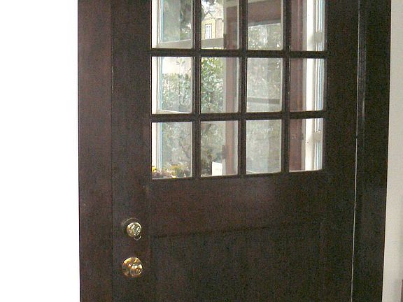 Entry door