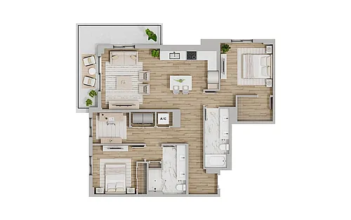 Floor plan Cosmos N