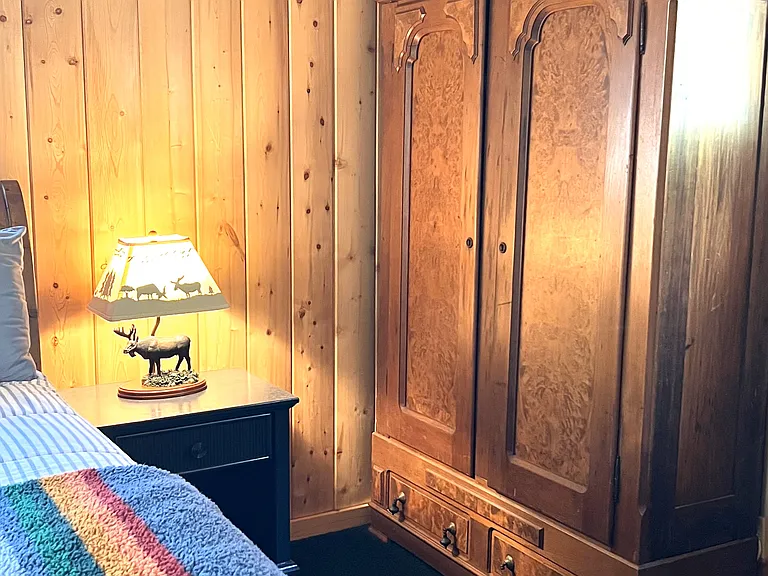 Upstairs armoire