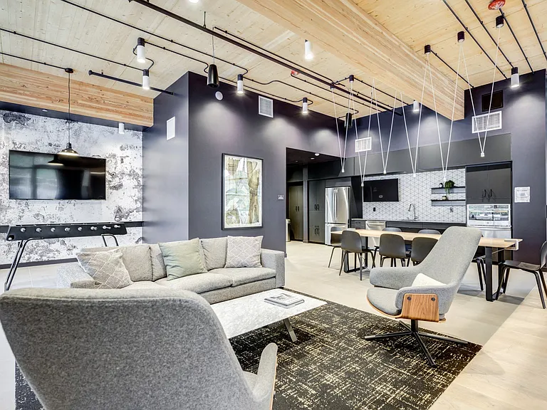 Ample gathering spaces to host friends and family.