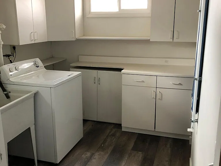 Basement Laundry Room and Storage