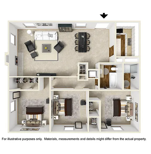 Floor plan 3A