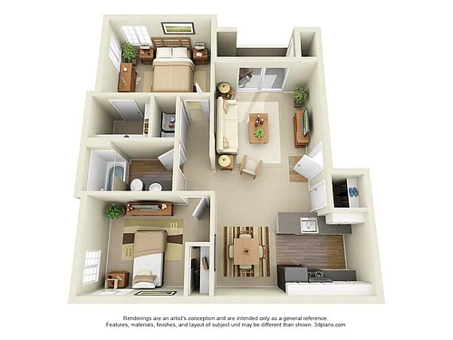 Floor plan The ONeil