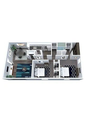 Floor plan 2/1.5-R