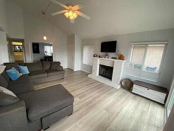 Living Room, Den and half-bath