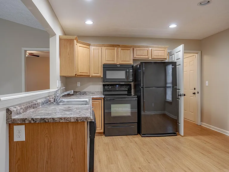 Kitchen/Entrance to Laundry Room/Attached Garage