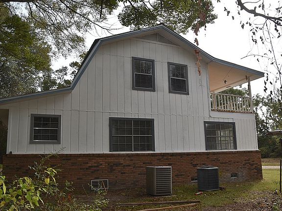 East side of the house