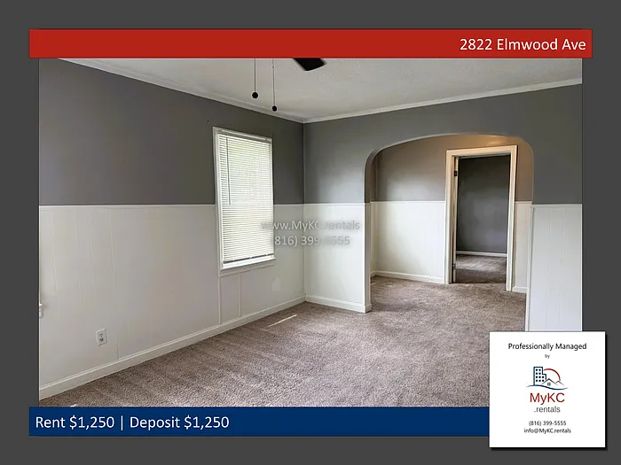 3 bed, 1.0 bath, 840 sqft, $1,250 — Photo 3