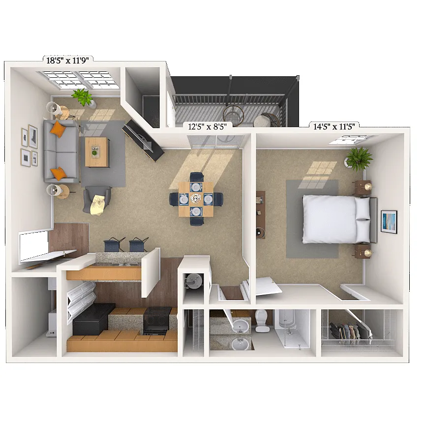 Floor plan The Saratoga