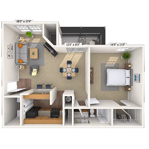 Floor plan The Saratoga
