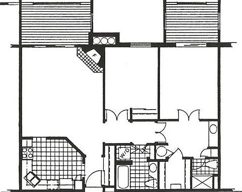 2 bd 2 ba 1125 sf 2