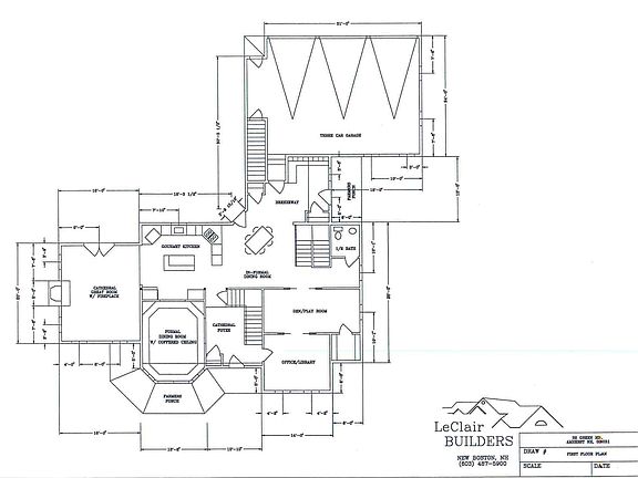 First floor plan