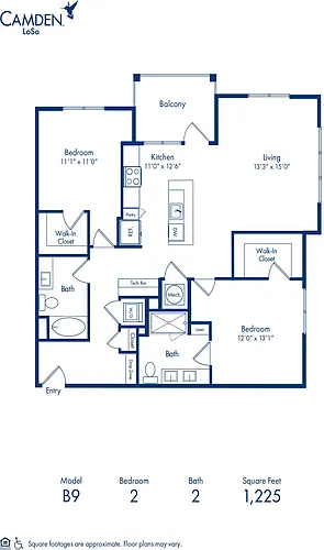 Floor plan B9