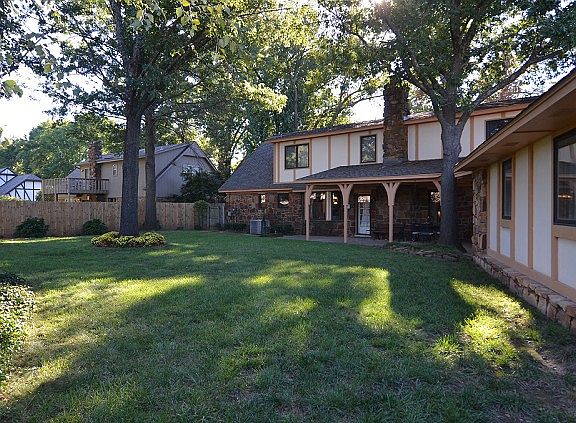 Large park-like back yard