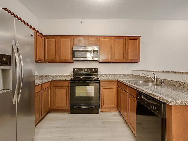 Unit 414 Top floor unit. Kitchen