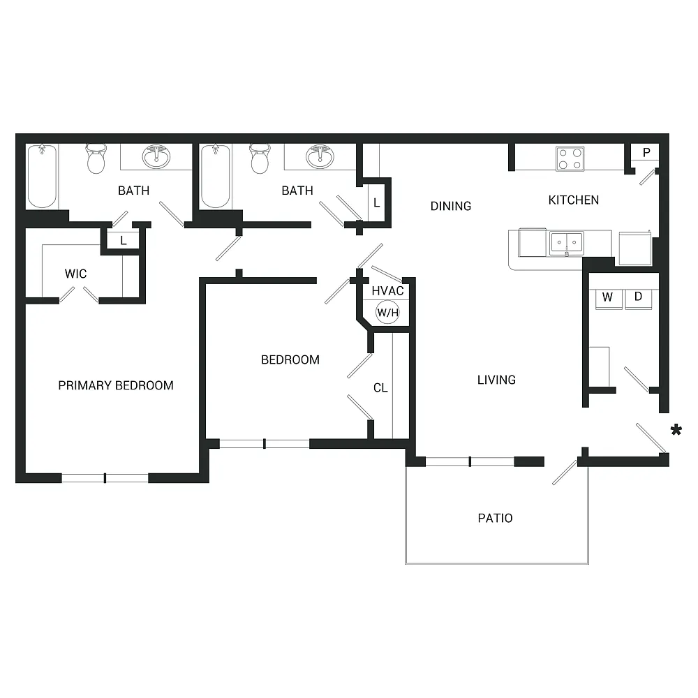 Floor plan Brooke