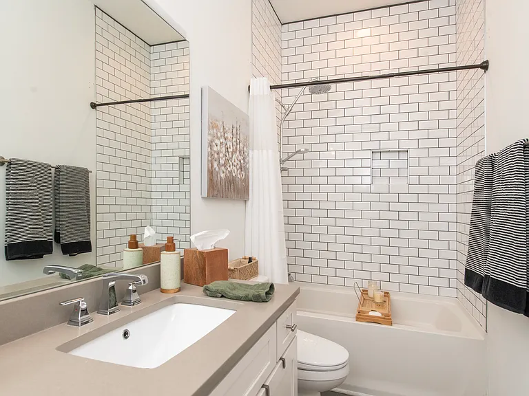 Bathroom - Long Single Vanity
