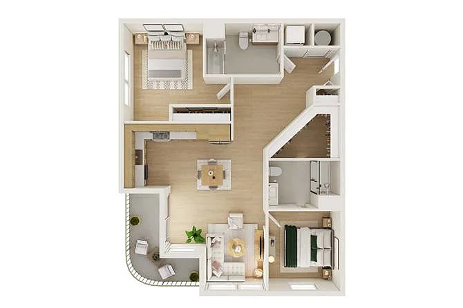 Floor plan The Stereo