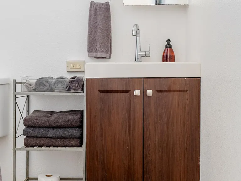 Get ready in our newly renovated bathrooms.
