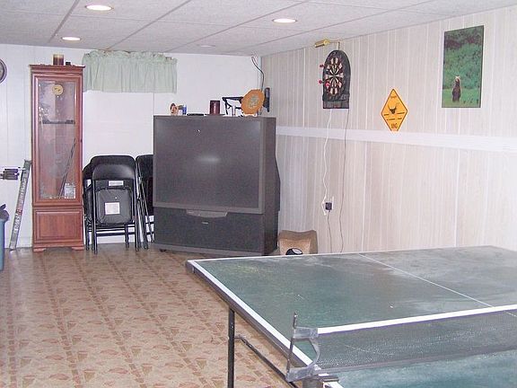 Lots of room in the finished lower level