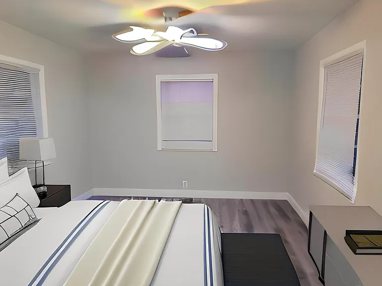 Master Bedroom - virtually staged 2
