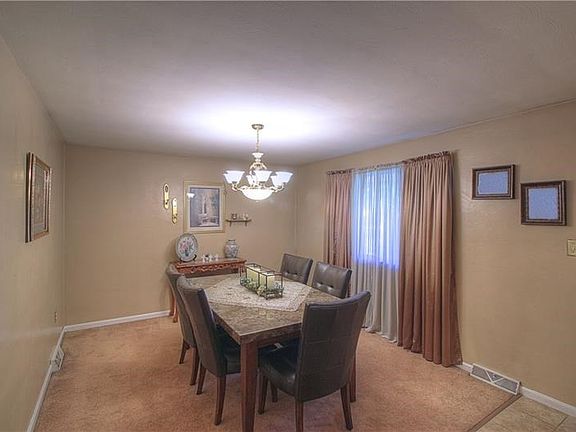 Main Level "living room" currently used as formal dining room.