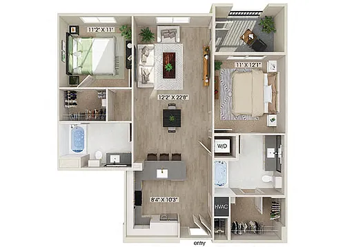 Floor plan B4