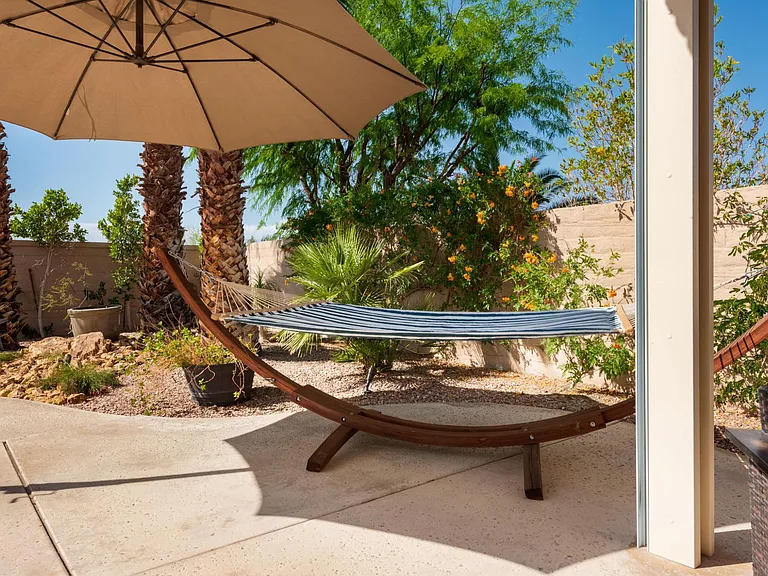 Your very own private resort pool setting! Hammock nap time?