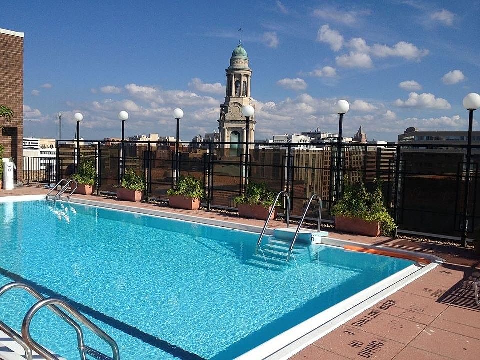 Rooftop pool