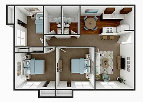 Floor plan C1